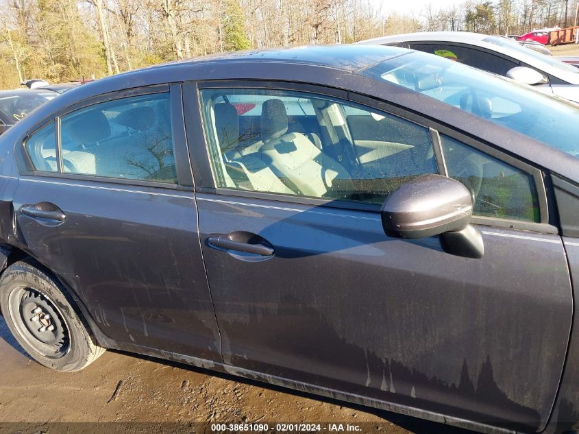 2015 HONDA CIVIC LX - 19XFB2F57FE233442