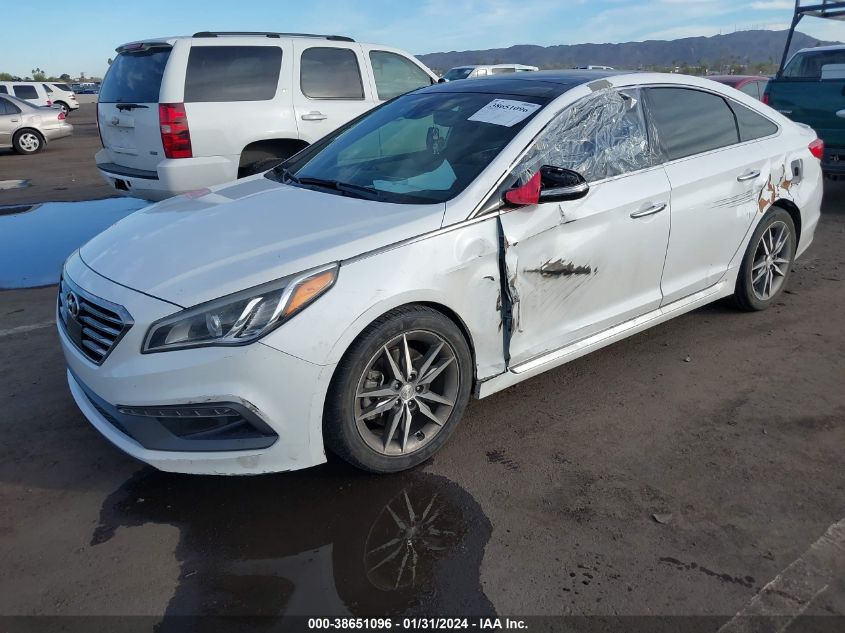 2015 HYUNDAI SONATA SPORT 2.0T - 5NPE34AB5FH045046