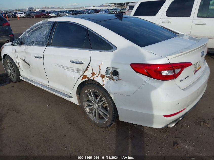 2015 HYUNDAI SONATA SPORT 2.0T - 5NPE34AB5FH045046