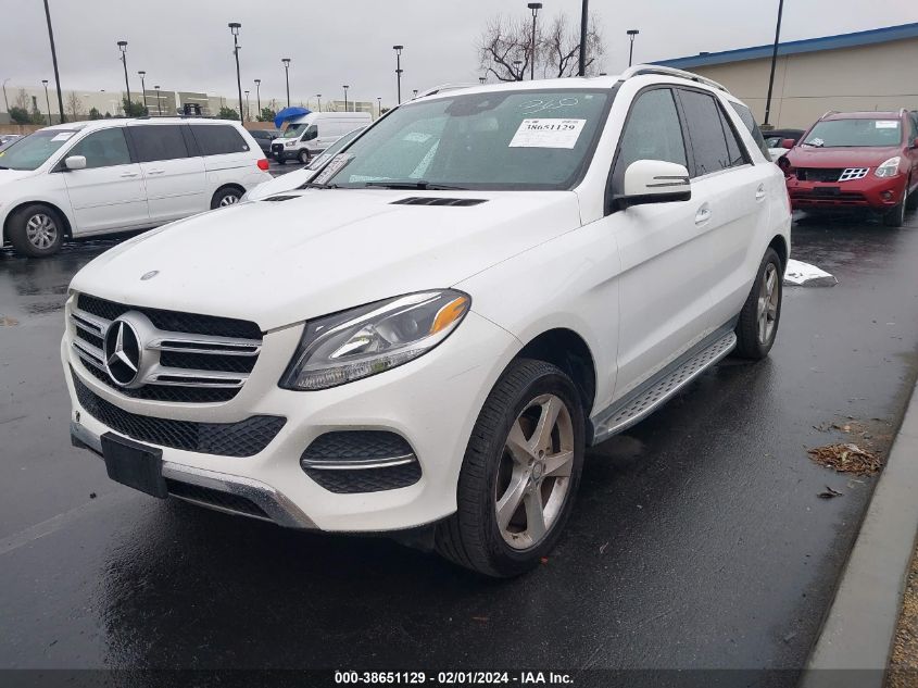2016 MERCEDES-BENZ GLE 350 350 - 4JGDA5JB7GA669684