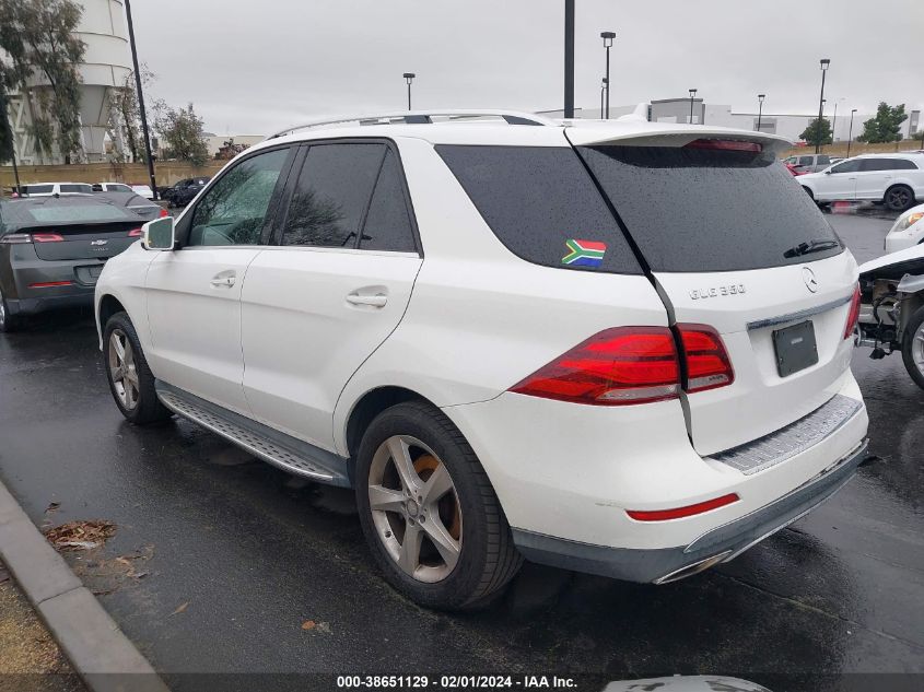 2016 MERCEDES-BENZ GLE 350 350 - 4JGDA5JB7GA669684