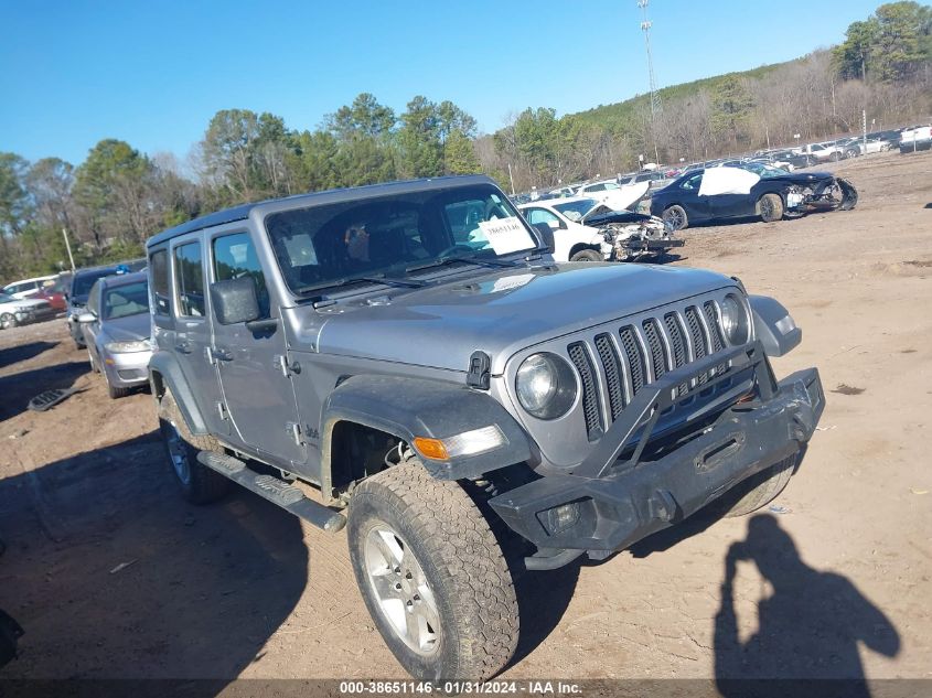 2020 JEEP WRANGLER UNLIMITED SPORT ALTITUDE 4X4 - 1C4HJXDGOLW345353