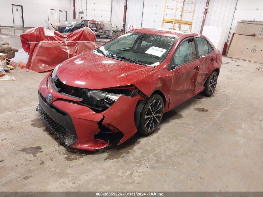 VIN 2T1BURHE4JC107349 2018 TOYOTA COROLLA L/LE/XLE/SE/XSE