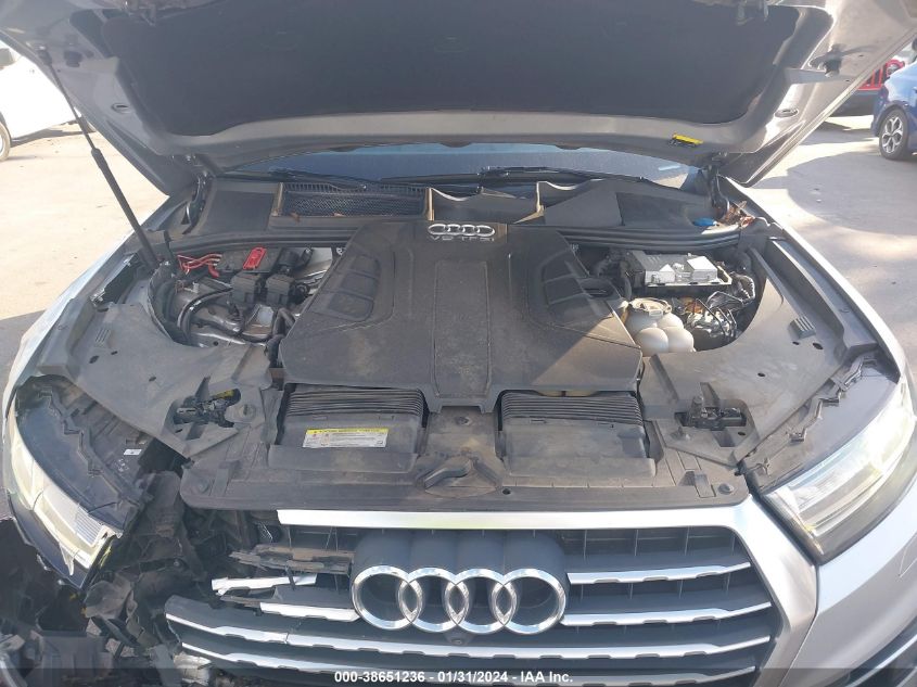 2018 AUDI Q7 3.0T PREMIUM - WA1LAAF71JD036210