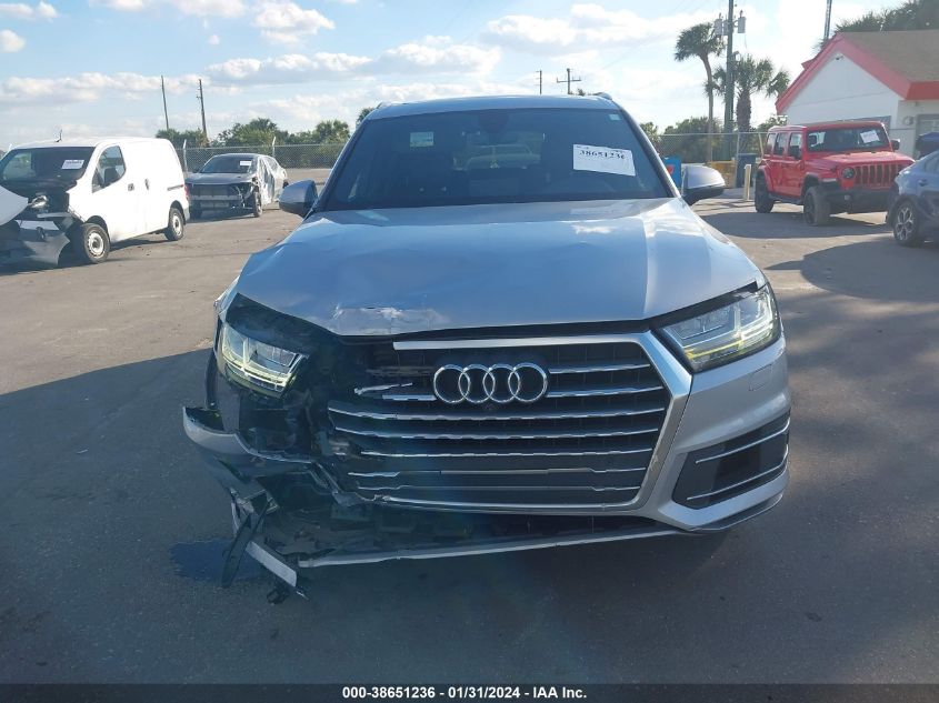2018 AUDI Q7 3.0T PREMIUM - WA1LAAF71JD036210