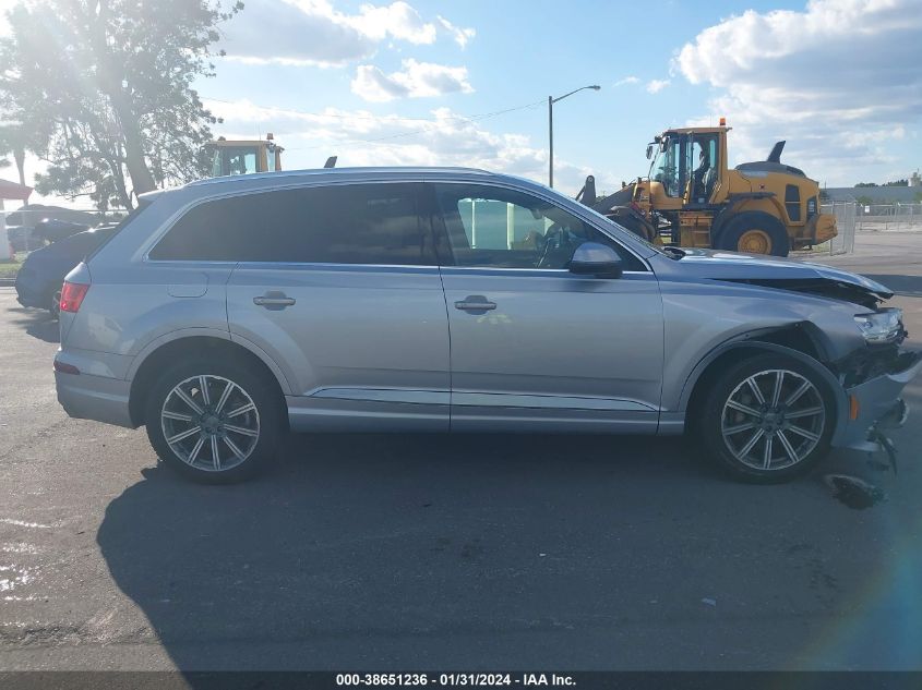 2018 AUDI Q7 3.0T PREMIUM - WA1LAAF71JD036210