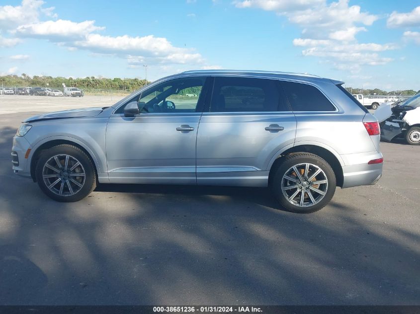 2018 AUDI Q7 3.0T PREMIUM - WA1LAAF71JD036210