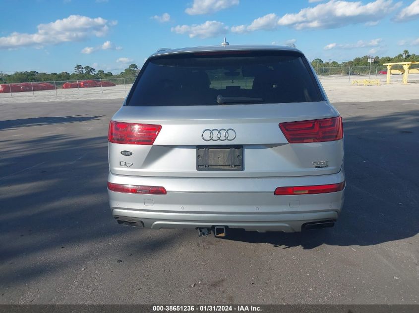 2018 AUDI Q7 3.0T PREMIUM - WA1LAAF71JD036210