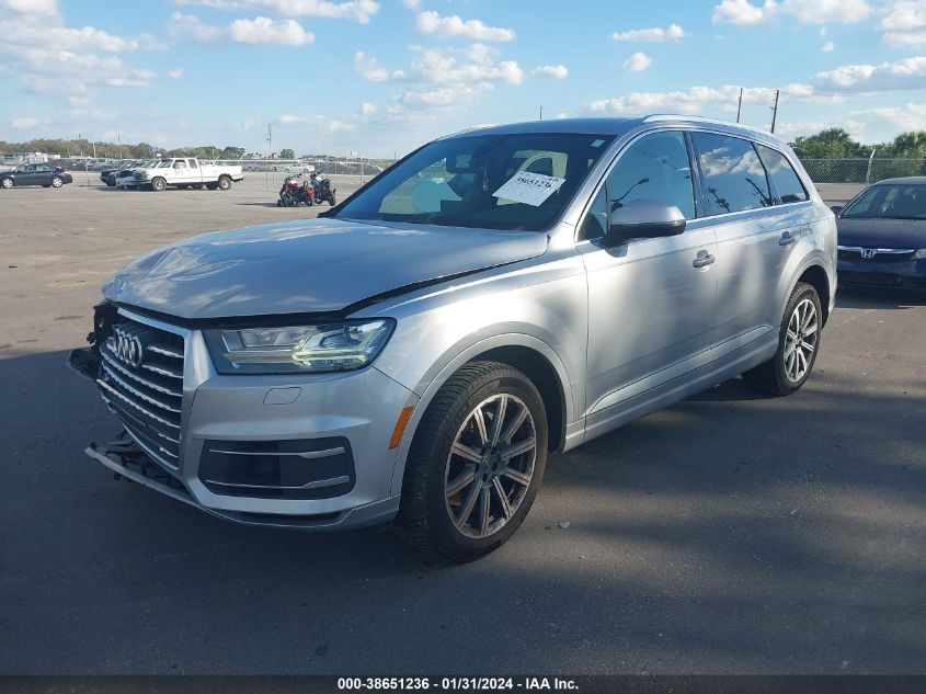 2018 AUDI Q7 3.0T PREMIUM - WA1LAAF71JD036210