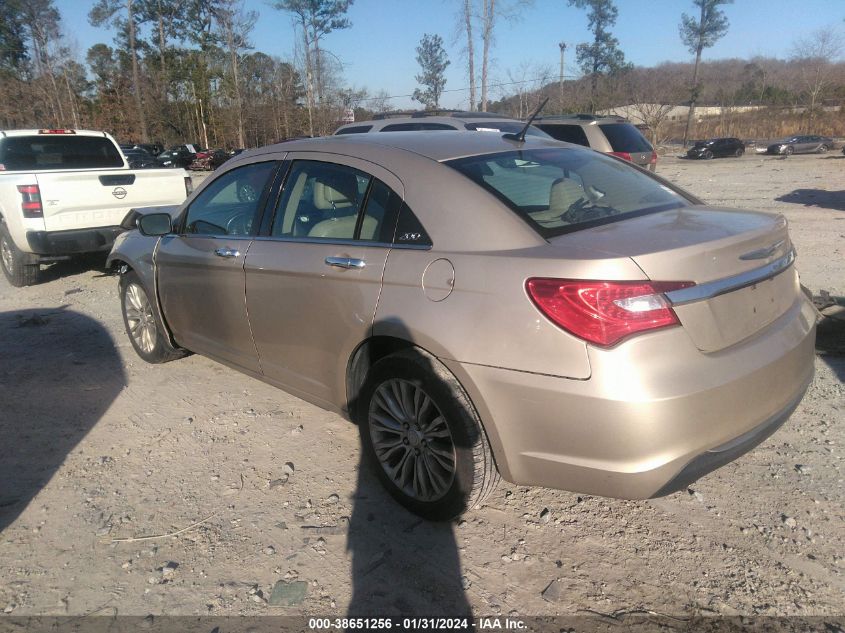 2013 CHRYSLER 200 LIMITED - 1C3CCBCG4DN578933