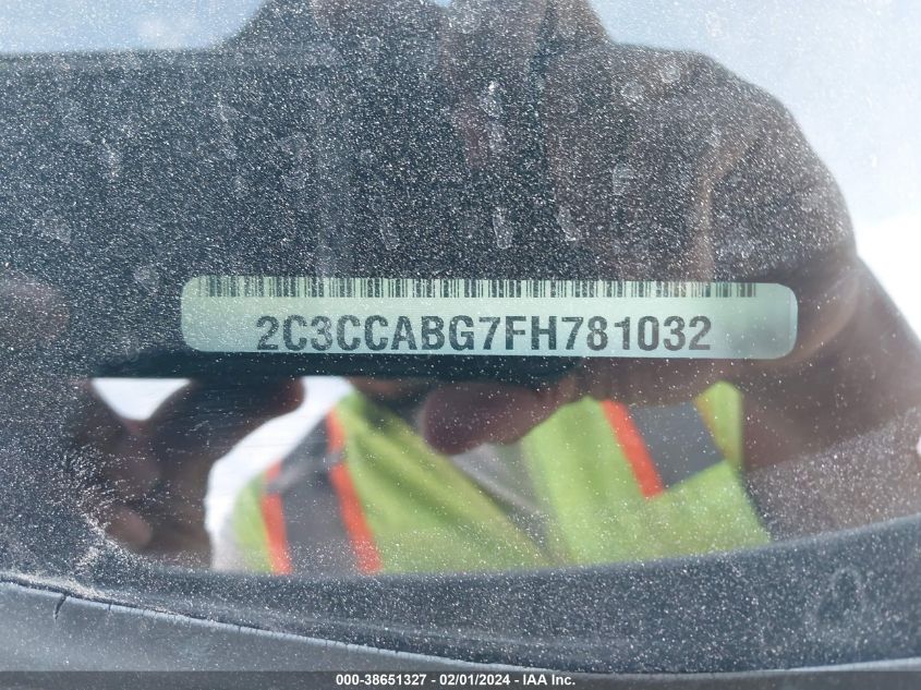 2015 CHRYSLER 300 S - 2C3CCABG7FH781032