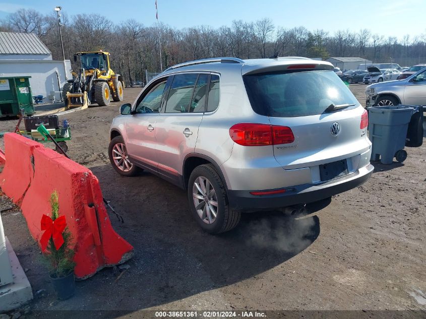 2017 VOLKSWAGEN TIGUAN WOLFSBURG - WVGSV7AX2HW509784