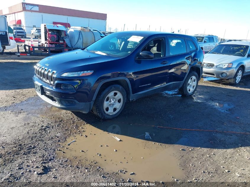 2014 JEEP CHEROKEE SPORT - 1C4PJMAB2EW233336