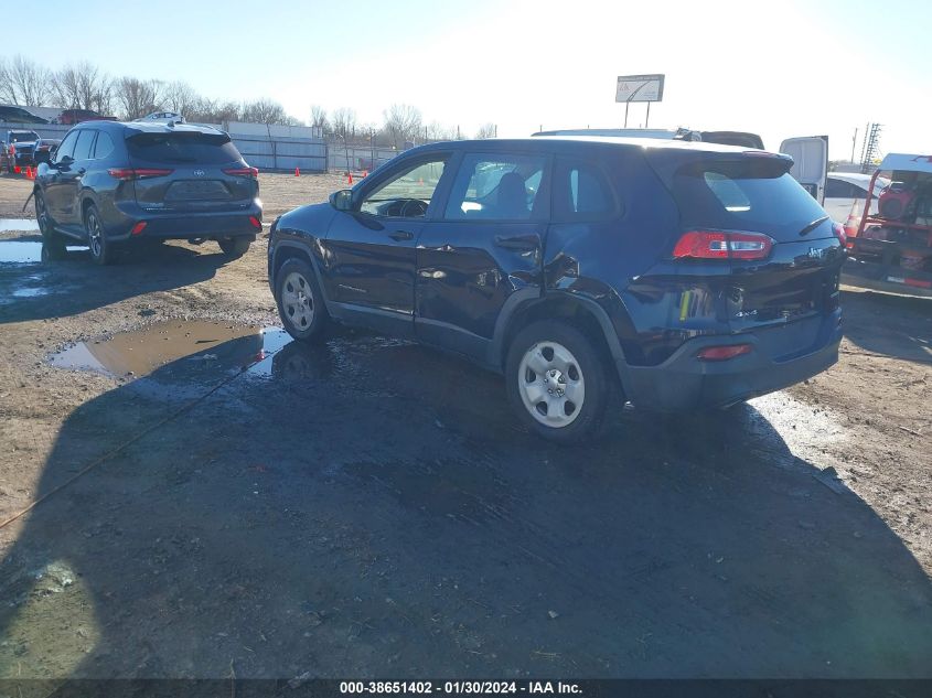 2014 JEEP CHEROKEE SPORT - 1C4PJMAB2EW233336
