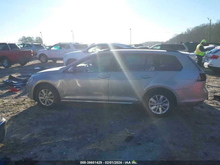 2016 VOLKSWAGEN GOLF SPORTWAGEN TSI S 4-DOOR - 3VWC17AU3GM503014