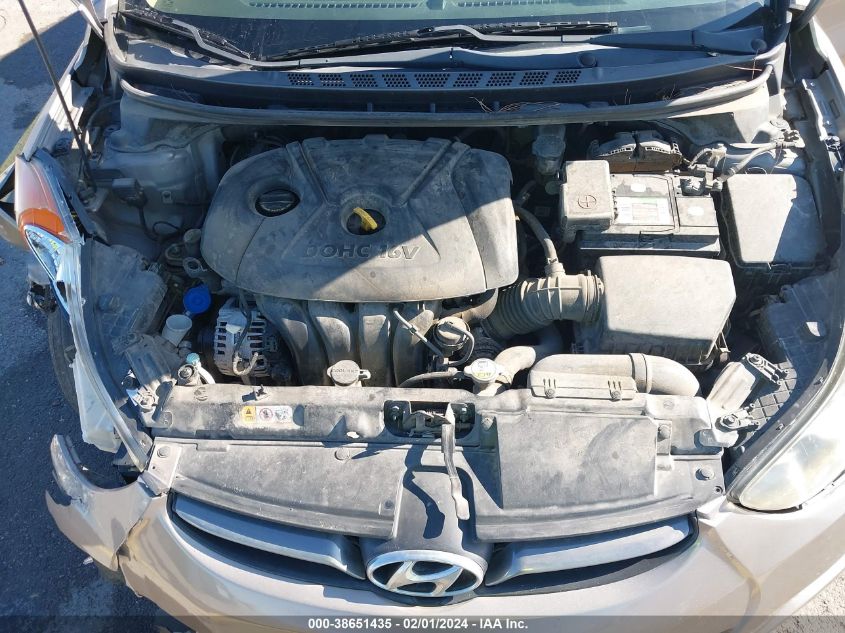 2013 HYUNDAI ELANTRA GLS - 5NPDH4AE6DH269382