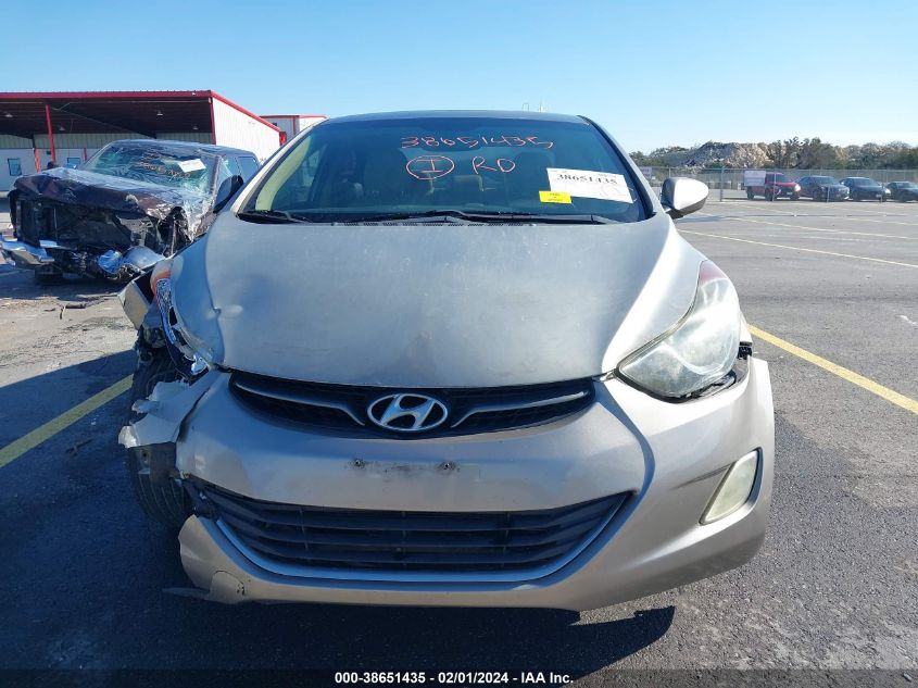 2013 HYUNDAI ELANTRA GLS - 5NPDH4AE6DH269382