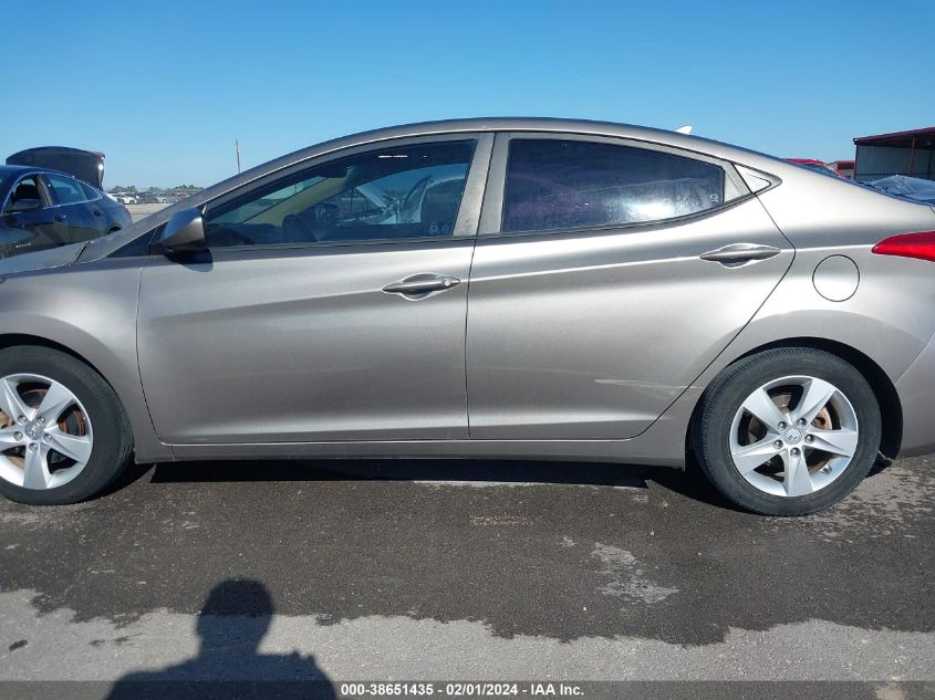 2013 HYUNDAI ELANTRA GLS - 5NPDH4AE6DH269382