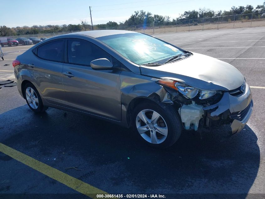 2013 HYUNDAI ELANTRA GLS - 5NPDH4AE6DH269382