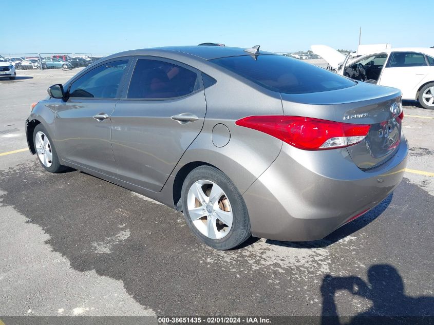 2013 HYUNDAI ELANTRA GLS - 5NPDH4AE6DH269382