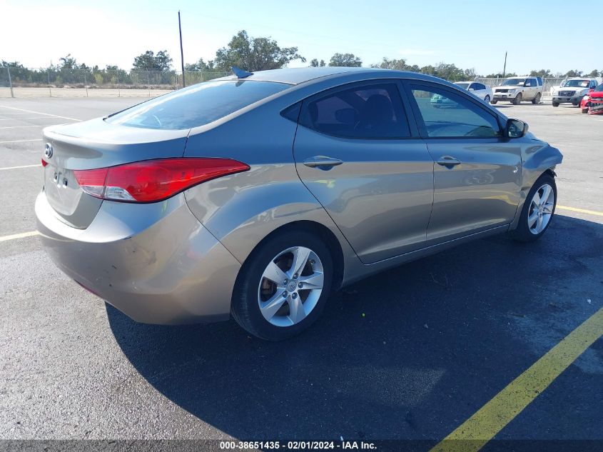 2013 HYUNDAI ELANTRA GLS - 5NPDH4AE6DH269382