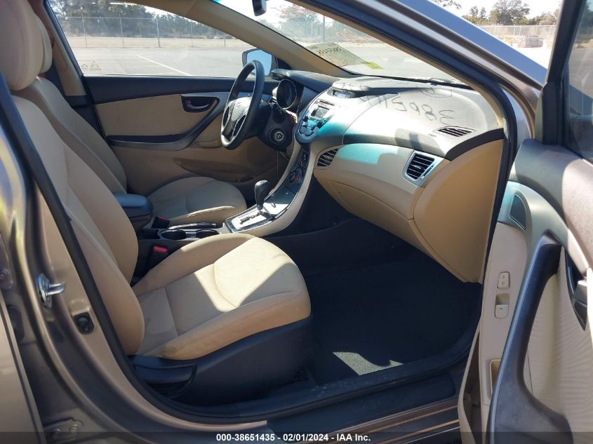 2013 HYUNDAI ELANTRA GLS - 5NPDH4AE6DH269382
