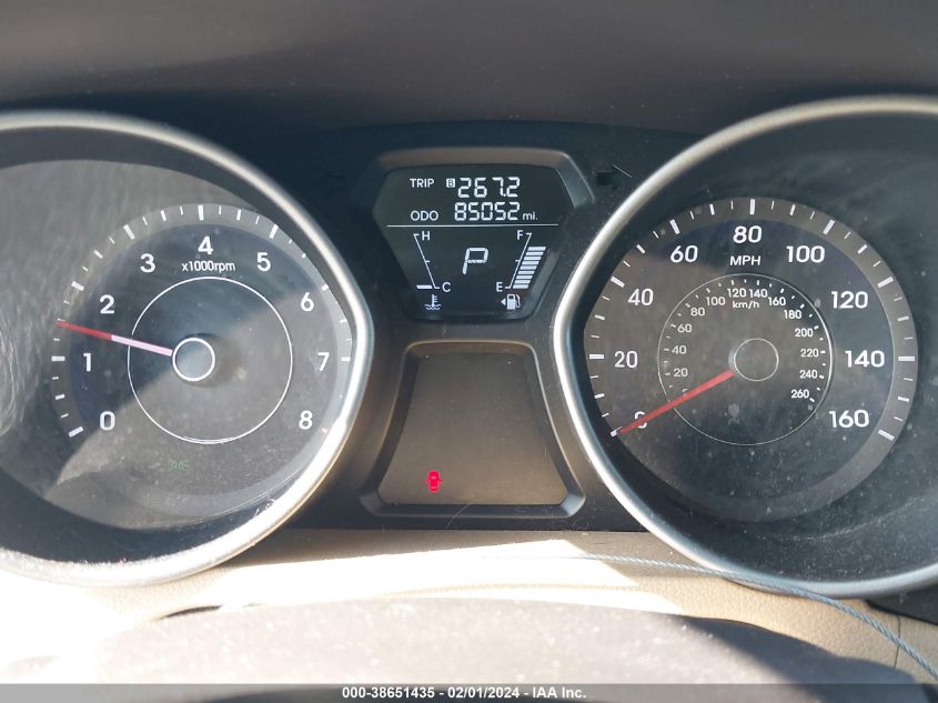 2013 HYUNDAI ELANTRA GLS - 5NPDH4AE6DH269382