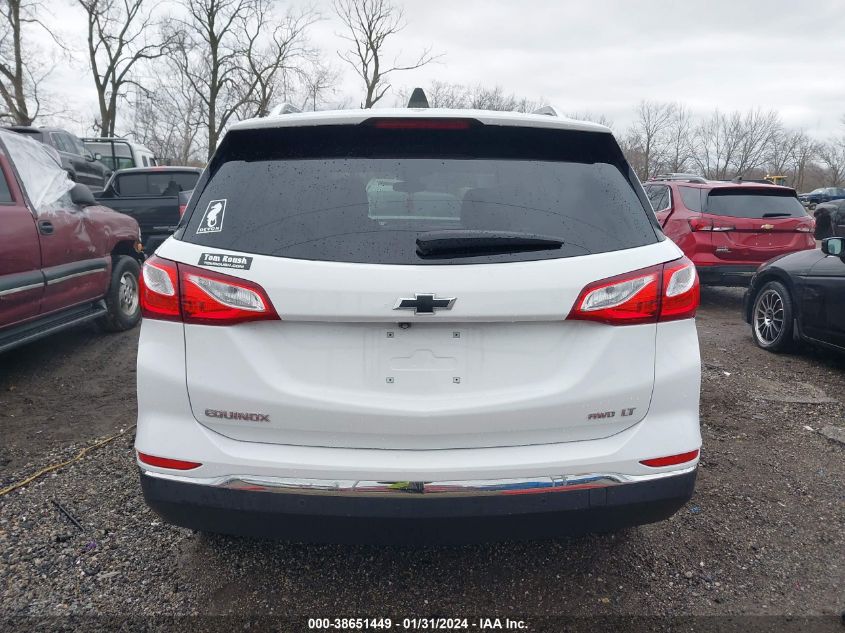 2020 CHEVROLET EQUINOX AWD LT 1.5L TURBO - 3GNAXUEV8LS594580
