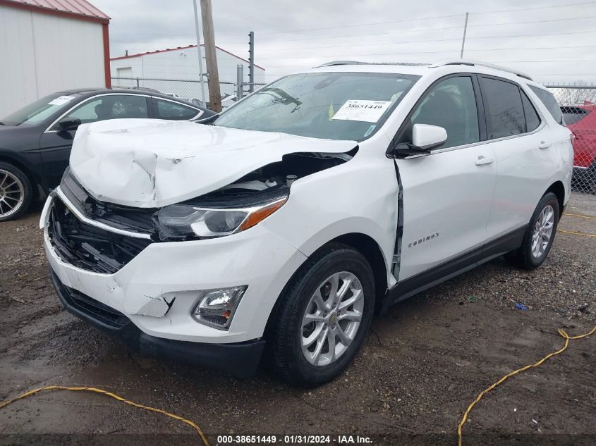 2020 CHEVROLET EQUINOX AWD LT 1.5L TURBO - 3GNAXUEV8LS594580