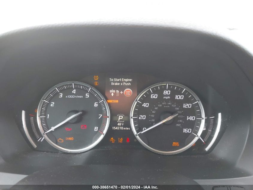 2016 ACURA MDX 3.5L (A9)/W/ACURAWATCH PLUS - 5FRYD4H21GB044314