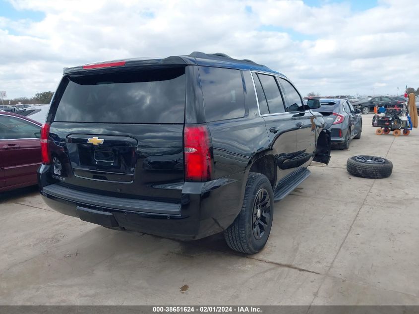 2020 CHEVROLET TAHOE 4WD LT - 1GNSKBKC1LR248352
