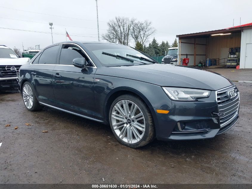 2017 AUDI A4 2.0T PREMIUM - WAUFNAF42HN037719