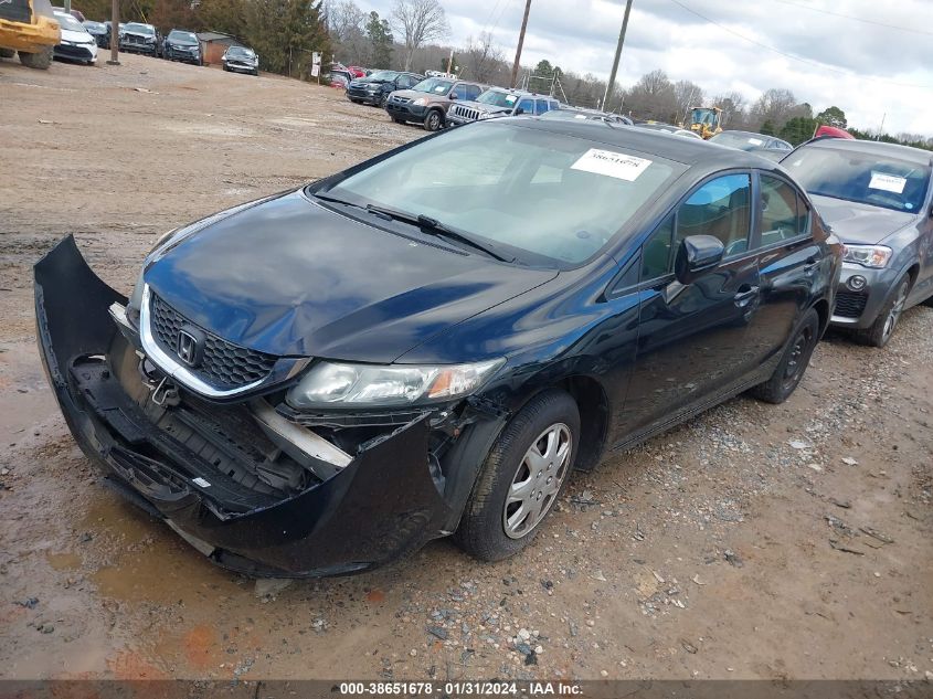 2015 HONDA CIVIC LX - 19XFB2F54FE284901