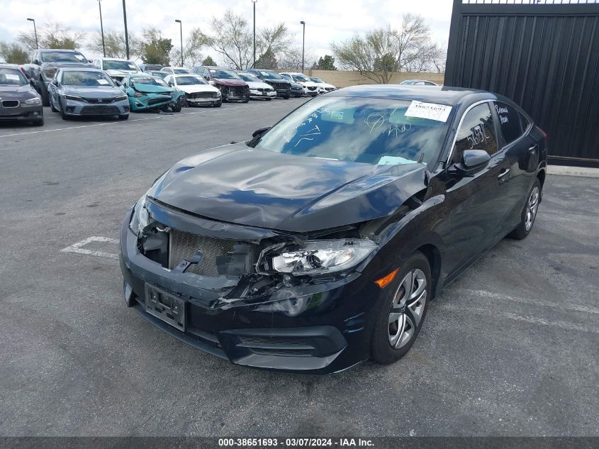 2017 HONDA CIVIC LX - 2HGFC2F56HH501726