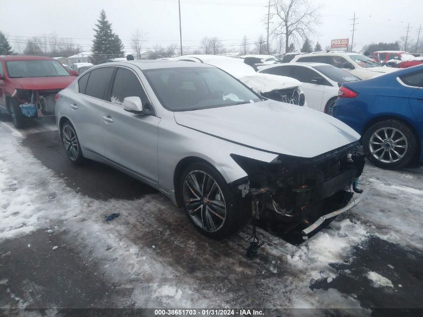 2014 INFINITI Q50 SPORT - JN1BV7AR0EM704444