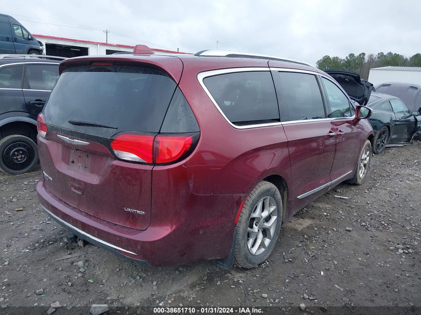 VIN 2C4RC1GG0HR545351 2017 CHRYSLER PACIFICA LIMITED