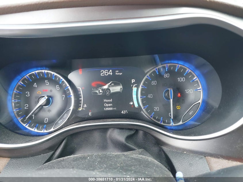VIN 2C4RC1GG0HR545351 2017 CHRYSLER PACIFICA LIMITED