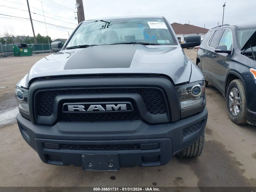 2021 RAM 1500 CLASSIC WARLOCK QUAD CAB 4X4 6'4 BOX - 1C6RR7GG6MS502019