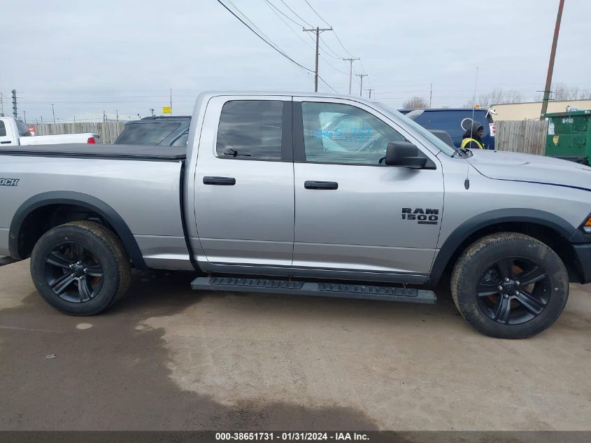 2021 RAM 1500 CLASSIC WARLOCK QUAD CAB 4X4 6'4 BOX - 1C6RR7GG6MS502019