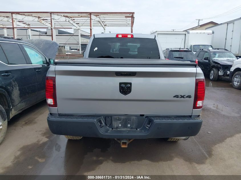 2021 RAM 1500 CLASSIC WARLOCK QUAD CAB 4X4 6'4 BOX - 1C6RR7GG6MS502019