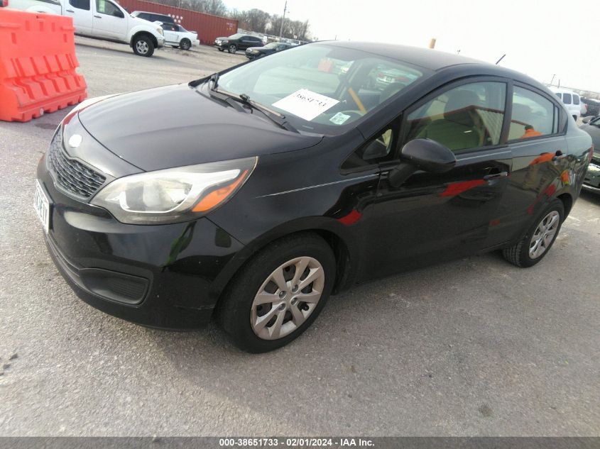 2013 KIA RIO LX - KNADM4A33D6243209