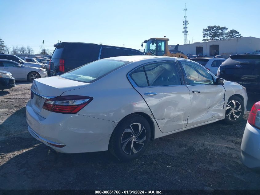 2017 HONDA ACCORD LX - 1HGCR2F38HA068215