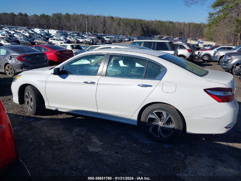 2017 HONDA ACCORD LX - 1HGCR2F38HA068215