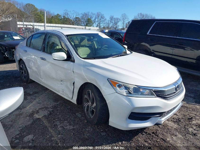 2017 HONDA ACCORD LX - 1HGCR2F38HA068215