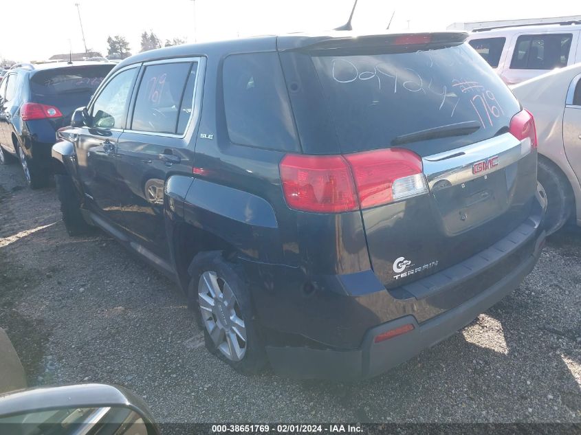 2013 GMC TERRAIN SLE-1 - 2GKALMEK3D6285579