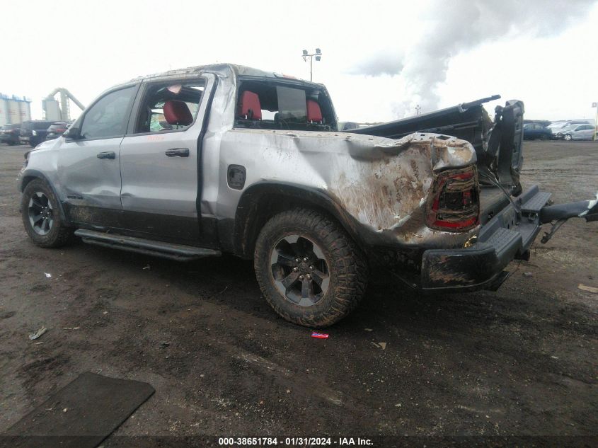 2019 RAM 1500 REBEL  4X4 5'7 BOX - 1C6SRFLT0KN582900