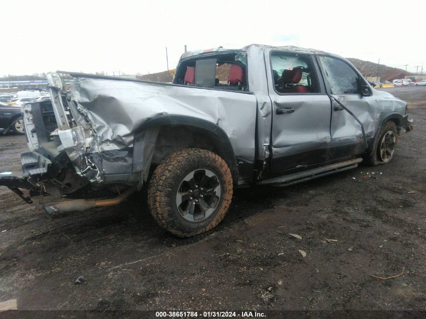 2019 RAM 1500 REBEL  4X4 5'7 BOX - 1C6SRFLT0KN582900