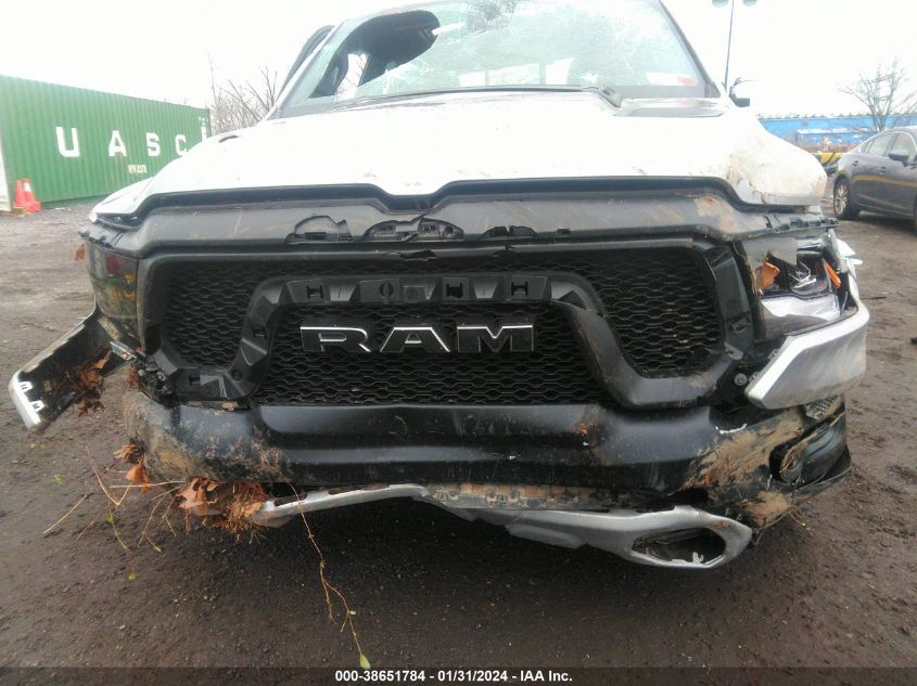 2019 RAM 1500 REBEL  4X4 5'7 BOX - 1C6SRFLT0KN582900