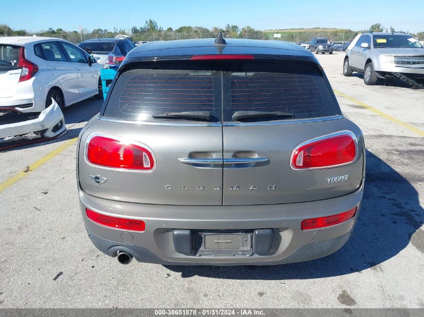 2016 MINI COOPER CLUBMAN - WMWLN5C5AG2E31011