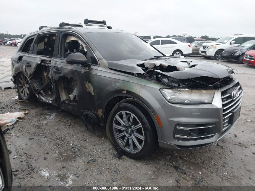 2017 AUDI Q7 3.0T PREMIUM - WA1LAAF70HD037813